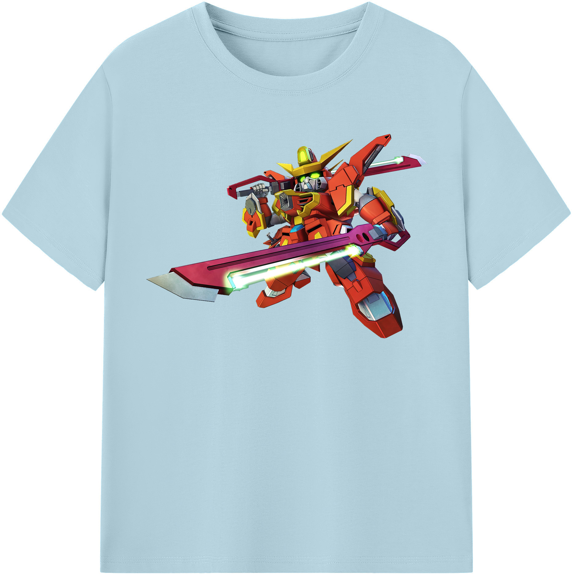 （画像用） 機動戦士ガンダム Mobile Suit Gundam 綿100％半袖Tシャツ（フロントプリント）